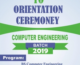Orientation Ceremony Fall 2019